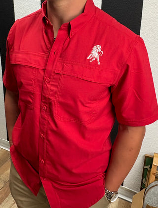 Sweetwater Mustangs - Short-Sleeve Fishing Shirt