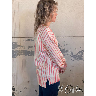 Baseball Laces CUSTOM Cozycord Sweatshirt - Lil Cattilac