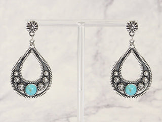 2094 R3-30 TURQ Earrings
