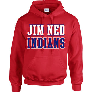 Jim Ned Indians - Color Block Hoodie