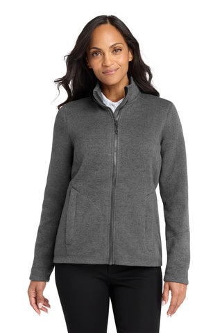 Port Authority® Women's Arc Sweater Fleece Jacket L428
