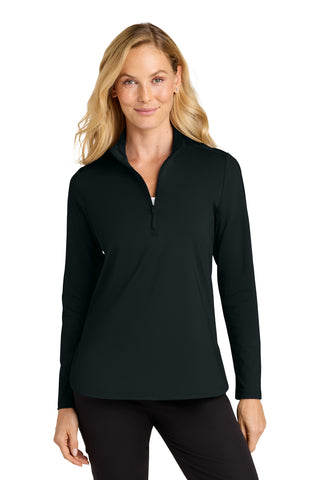 Port Authority® Women's C-FREE® Double Knit 1/4-Zip LK880