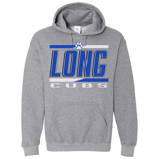 Long Cubs - Split Stripe Hoodie