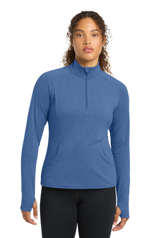 Sport-Tek® Women's Sport-Wick® Stretch 1/4-Zip Pullover. LST850