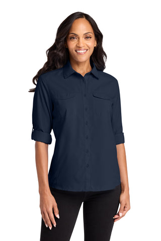 Port Authority® Women's Long Sleeve UV Daybreak Shirt LW960