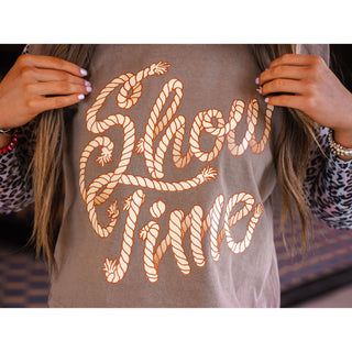 Show Time Rope Sleeveless - Stock Show Tee