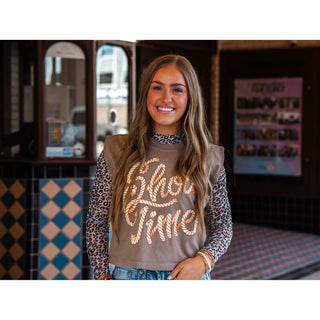 Show Time Rope Sleeveless - Stock Show Tee