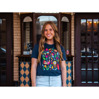 Fiesta Flowers - Cinco Tee - Lil Cattilac