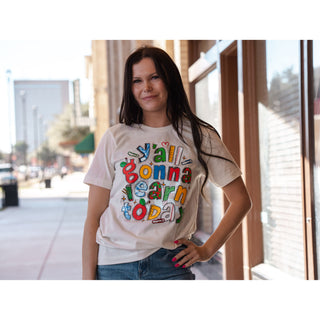 Y'all Gonna Learn Today - Teacher Tee - Lil Cattilac