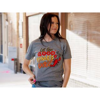 Let the Good Times Boil Crawfish - Mardi Gras Tee