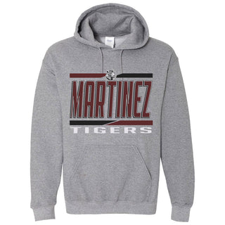 Martinez Tigers - Split Stripe Hoodie