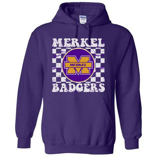 Merkel Badgers - Checkered Hoodie