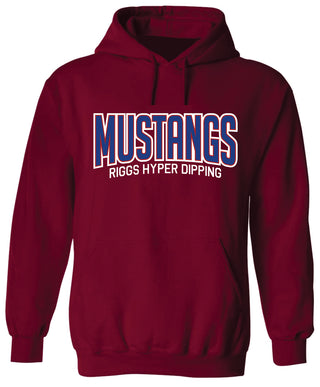 Wylie LL Coach Pitch League - Mustangs Hoodie