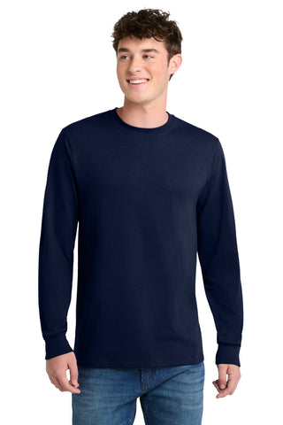 Port & Co® Long Sleeve Core Blend Tee. PC55LS