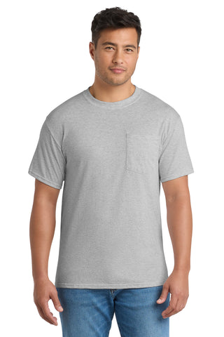 Port & Co® Tall Core Blend Pocket Tee. PC55PT