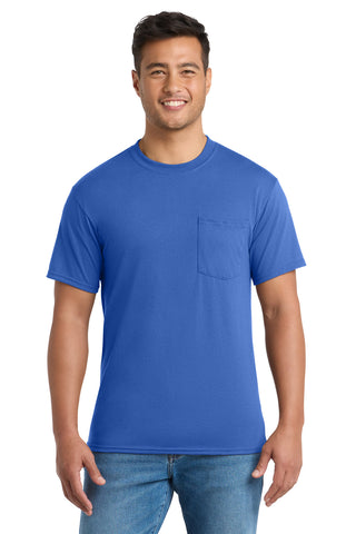 Port & Co® Tall Core Blend Pocket Tee. PC55PT