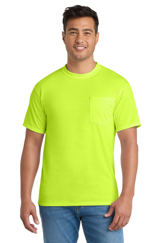 Port & Co® Tall Core Blend Pocket Tee. PC55PT