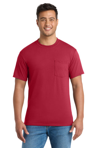 Port & Co® Core Blend Pocket Tee. PC55P