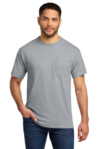 Port & Co® Tall Essential Pocket Tee. PC61PT