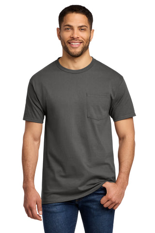 Port & Co® Tall Essential Pocket Tee. PC61PT