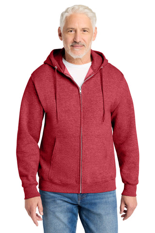 Port & Co® Core Fleece Full-Zip Hooded Sweatshirt. PC78ZH