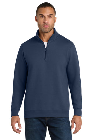 Port & Co® Fan Favorite Fleece 1/4-Zip Pullover Sweatshirt. PC850Q