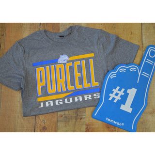 Purcell Jaguars - Split Stripe T-Shirt