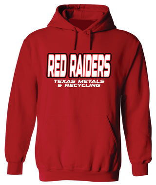Wylie LL Coach Pitch League - Red Raiders Hoodie