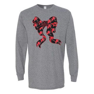 Roby Lions - Bow Mascot Long Sleeve T-Shirt