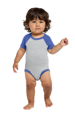 Rabbit Skins™ Infant Baseball Fine Jersey Bodysuit. RS4430