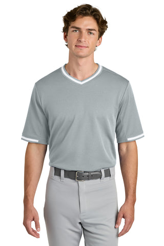 Sport-Tek® Tough Mesh V-Neck Baseball Jersey ST221