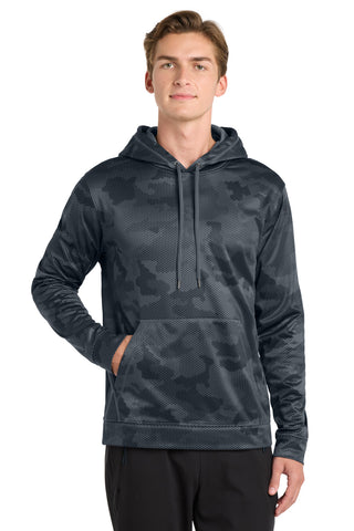 Sport-Tek® Sport-Wick® CamoHex Fleece Hooded Pullover. ST240