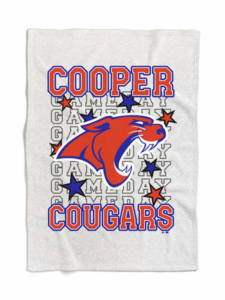 Cooper Cougars - Game Day Blanket