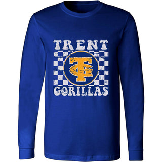 Trent Gorillas - Checkered Long Sleeve T-Shirt
