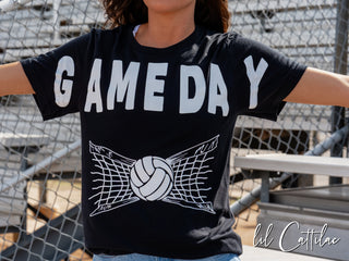 Game Day Net - Volleyball Tee
