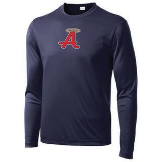Angels Logo on Navy Sport-Tek - San Antonio Baseball