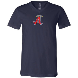 Angels Logo on Navy Bella+Canvas - San Antonio Baseball
