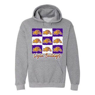 Wylie Bulldogs - 9 Boxes Hoodie