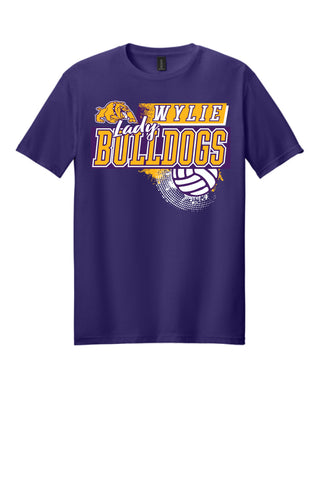 Wylie Bulldogs - Volleyball T-Shirt