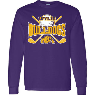 Wylie Bulldogs - Golf Long Sleeve T-Shirt
