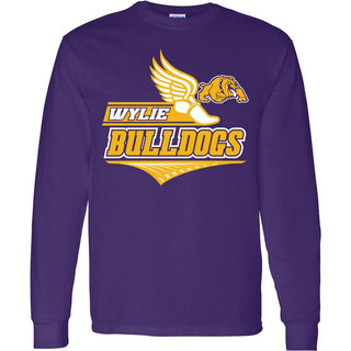 Wylie Bulldogs - Track Long Sleeve T-Shirt