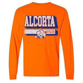 Alcorta Buffaloes - Stripe Shadow Long Sleeve T-Shirt