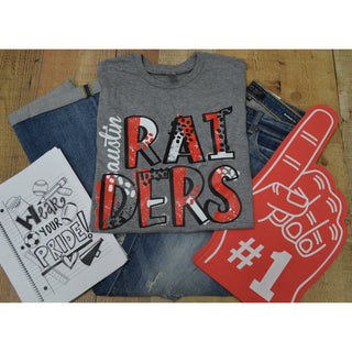 Austin Raiders - Splatter T-Shirt