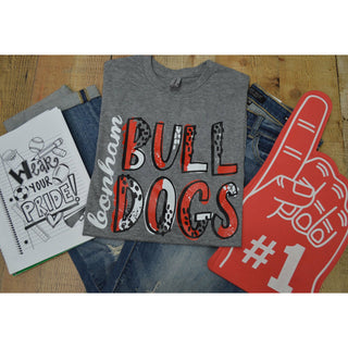Bonham Bulldogs - Splatter T-Shirt