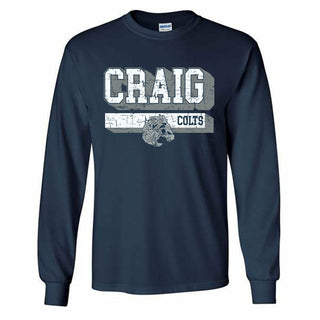 Craig Colts - Shadow Stripe Long Sleeve T-Shirt