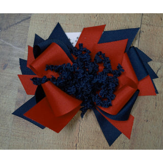 Red & Blue/Navy Bows