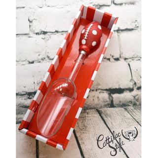Football Ice Scoop - Red/White