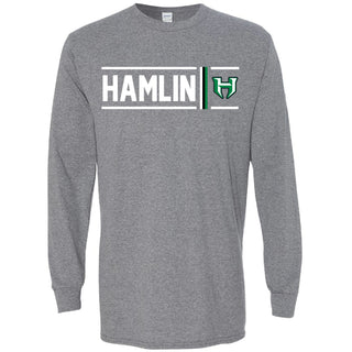 Hamlin Pied Pipers - Simple Stripe Long Sleeve T-Shirt