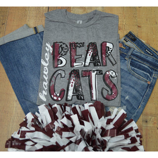 Hawley Bearcats - Splatter T-Shirt