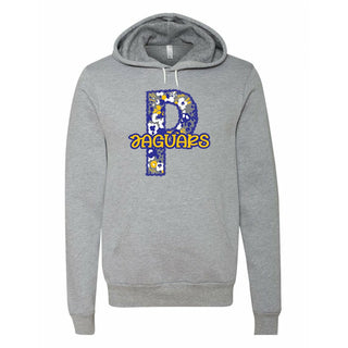 Purcell Jaguars - Stitched Flowers Hoodie